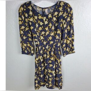 Free People Floral Midi Dress S